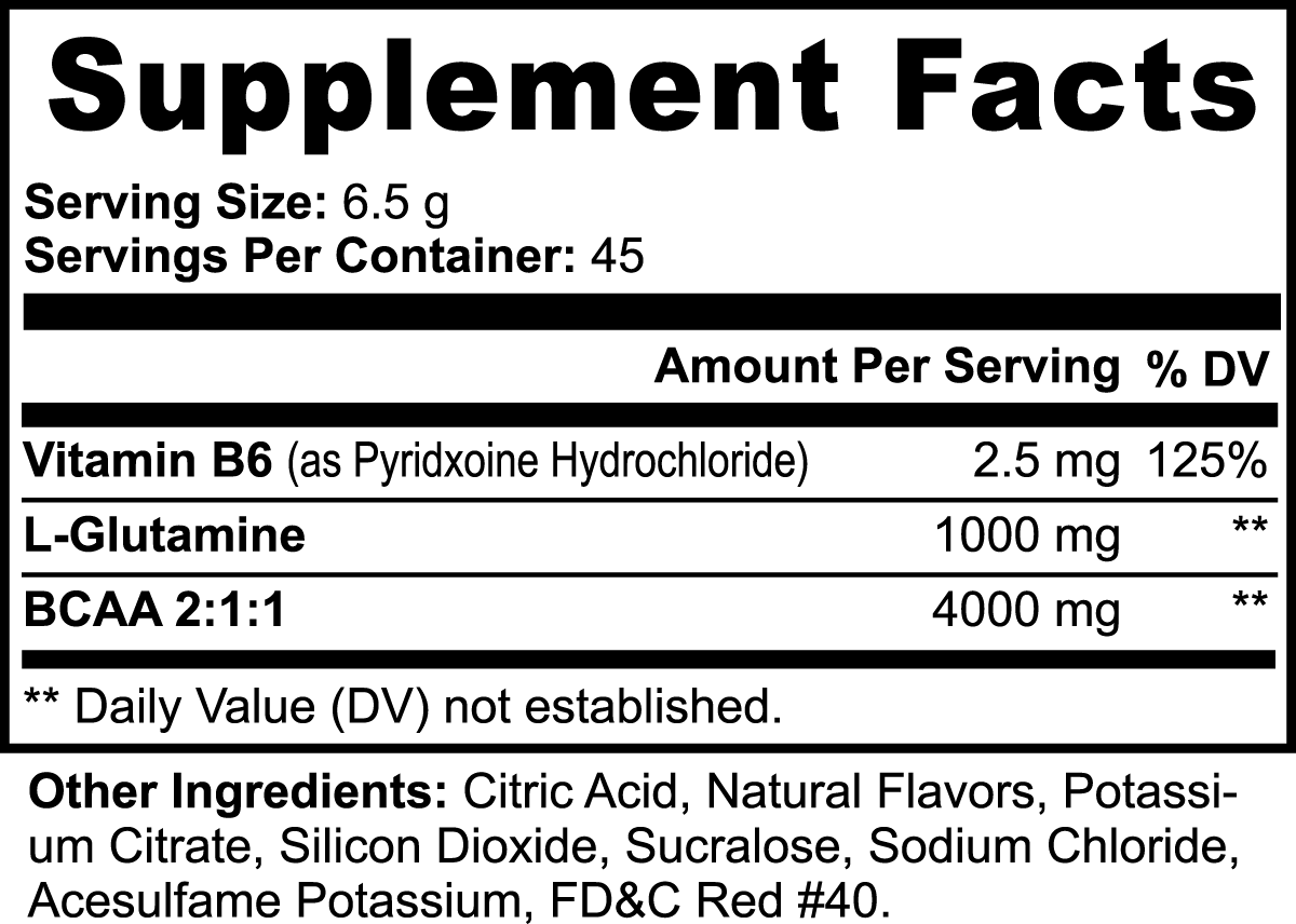 Flirt & Fuel BCAA Blast
