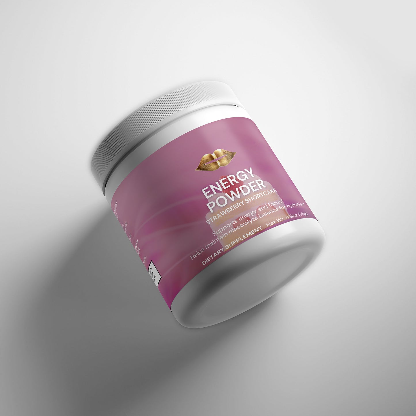 Energy Powder (Strawberry Shortcake)