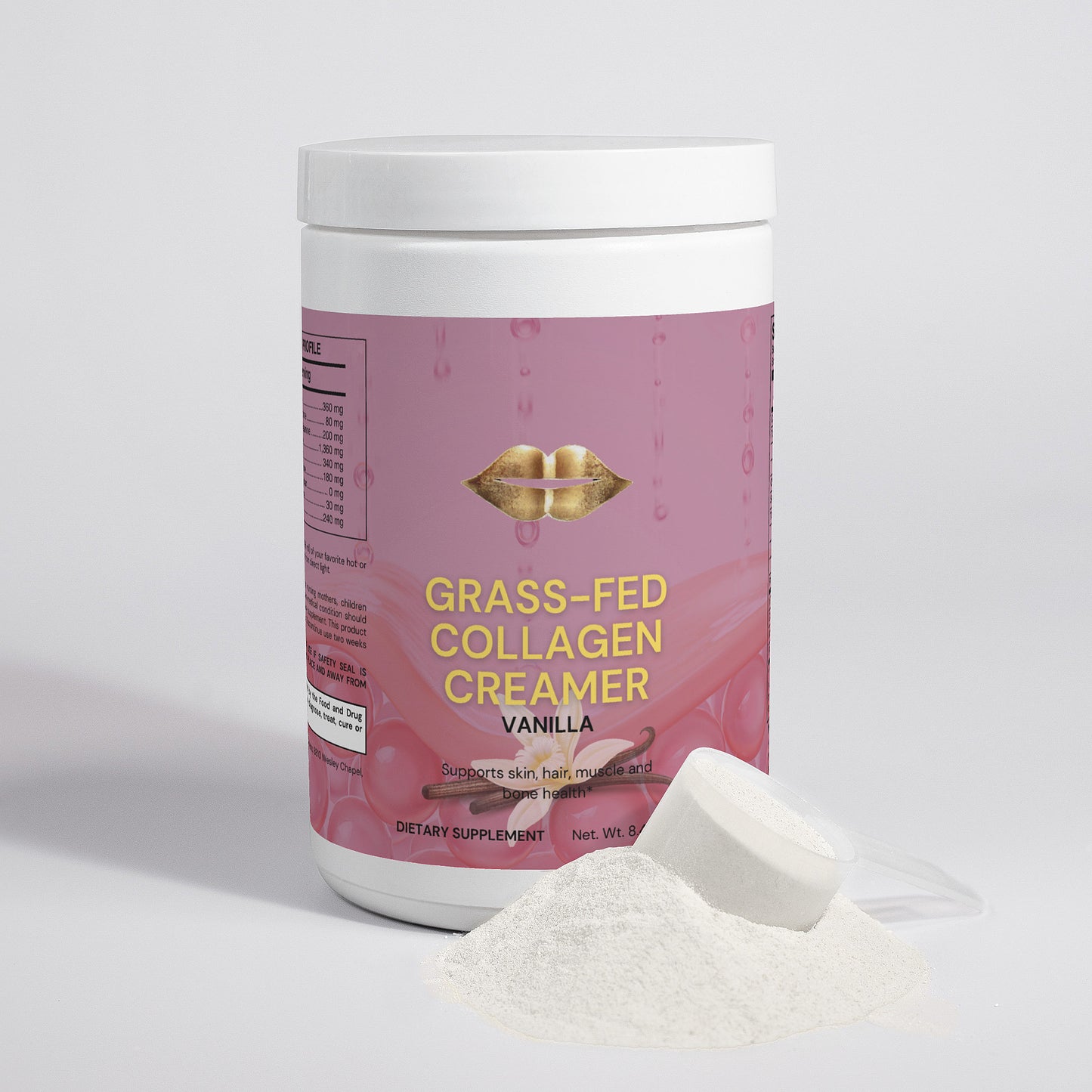 Grass-Fed Collagen Creamer (Vanilla)