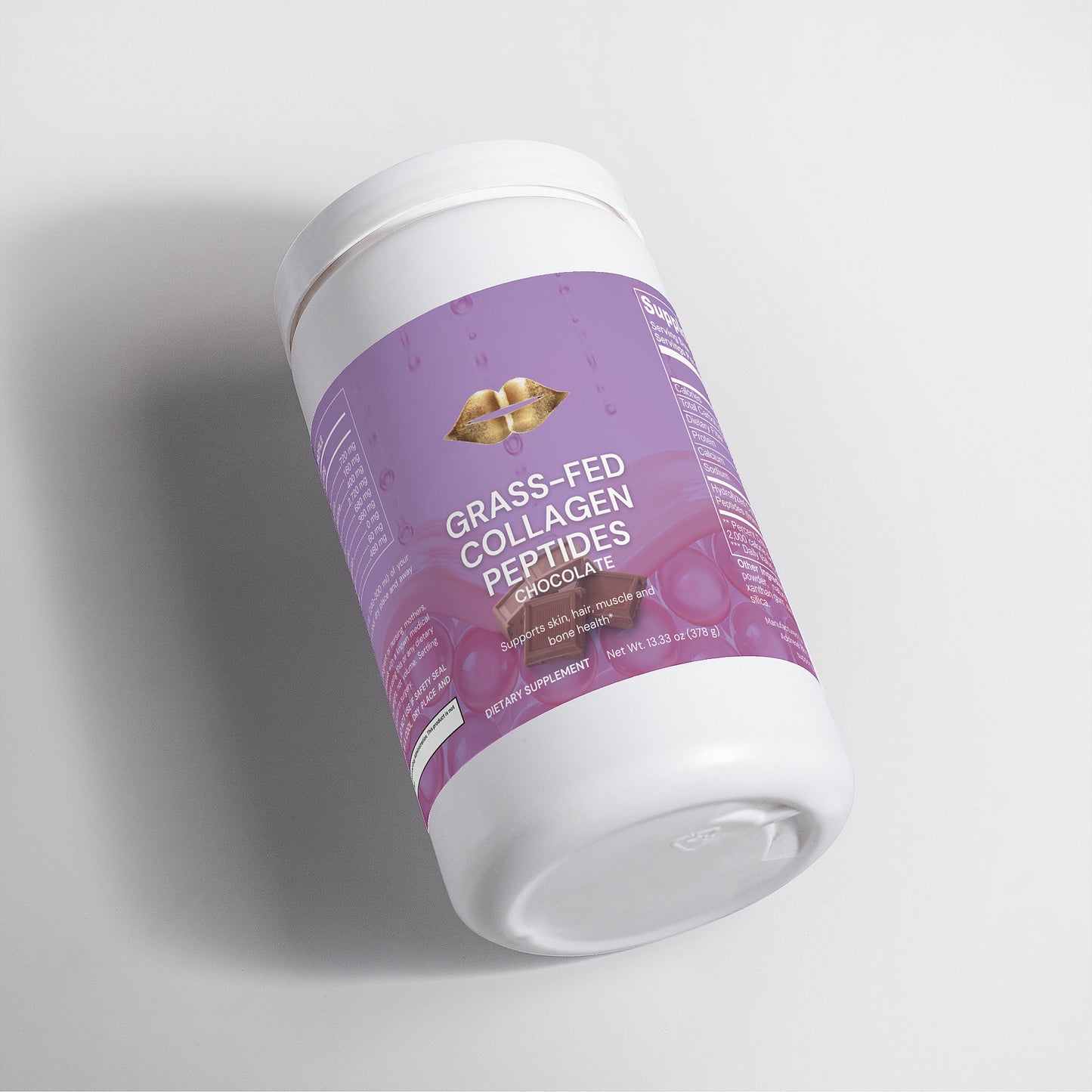 Grass-Fed Collagen Peptides Powder (Chocolate)
