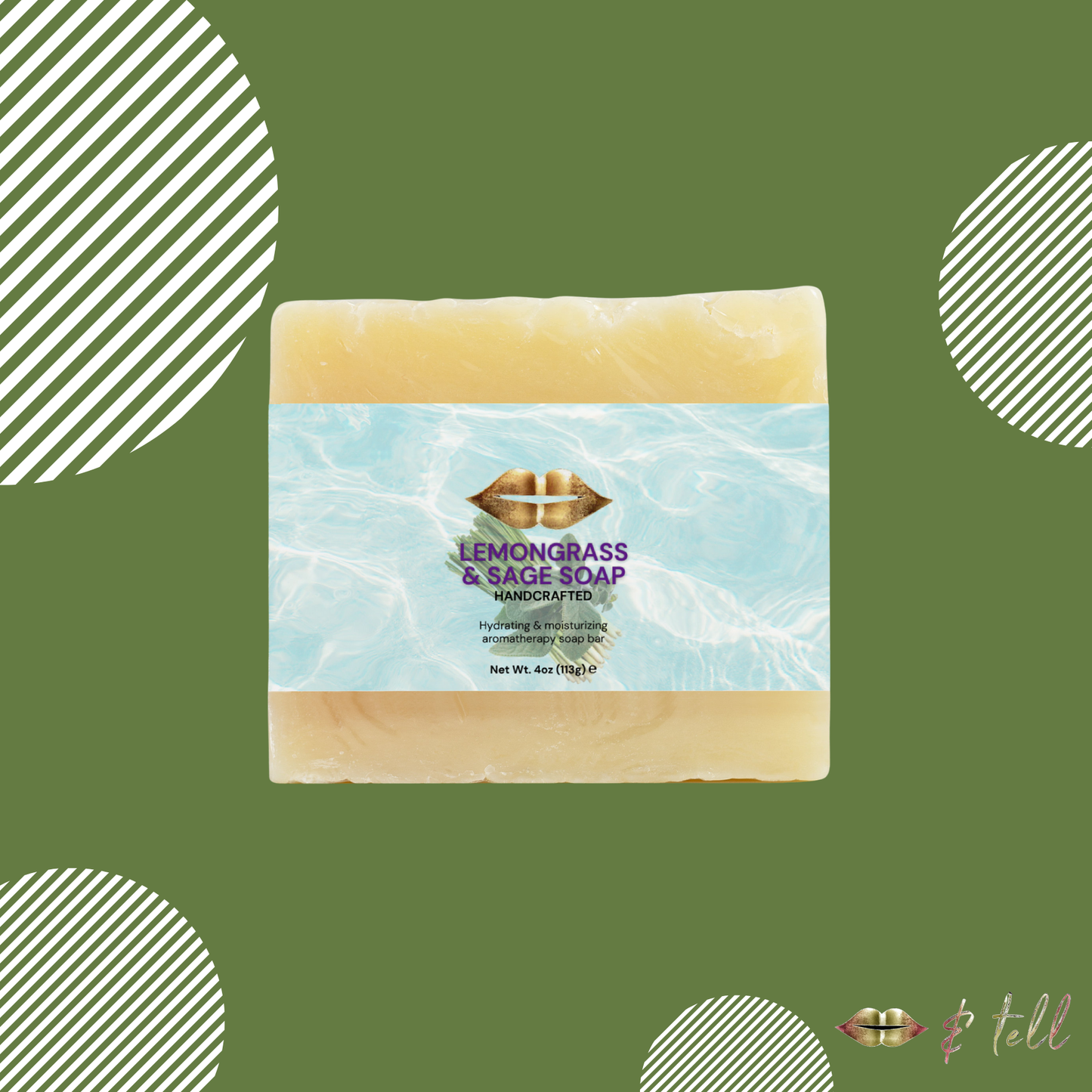 Lemongrass & Sage Soap