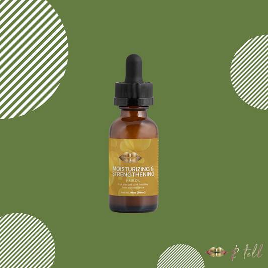 Moisturizing and Strengthening Hair Oil