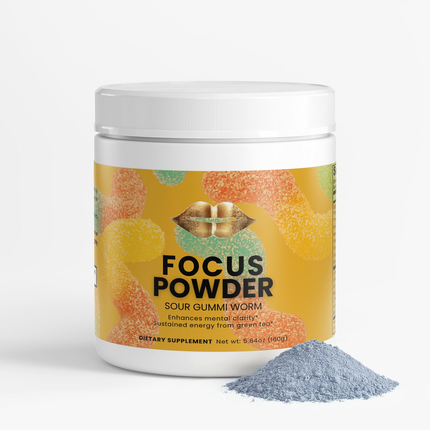 Focus Powder (Sour Gummi Worm)