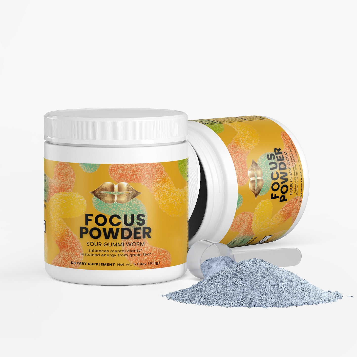 Focus Powder (Sour Gummi Worm)