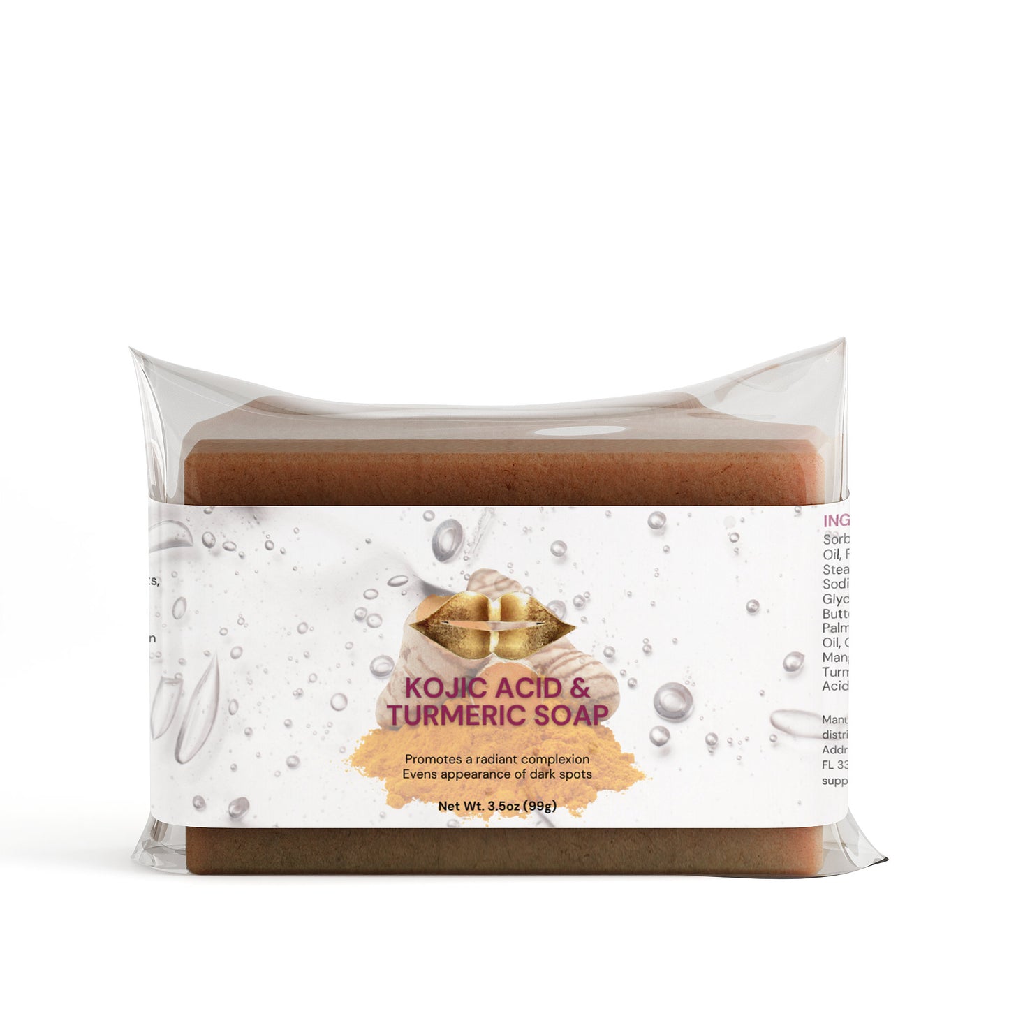 Kojic Acid & Turmeric Soap